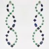 Verum Fluctus Platinum Earrings