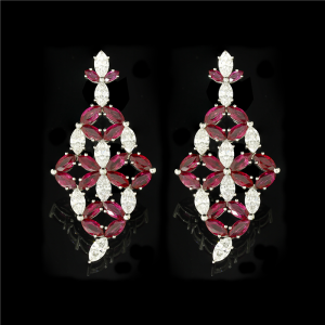 Ruby Gaudium Earrings.