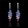 Sky with Fire Icicles Earrings