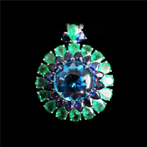 Sky Pasture Platinum Pendants